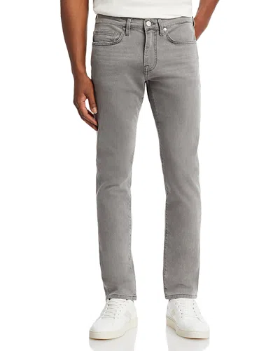 Frame L'homme Slim Fit Jeans In Dobbin In Gray