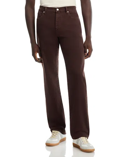 Frame L'homme Slim Fit Jeans In Garage Dark Brown