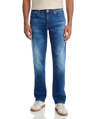Frame L'homme Slim Fit Jeans In Runway In Blue
