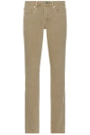 Frame Mid-rise Slim-fit Jeans In Nude