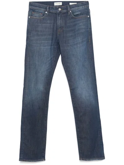Frame L'homme Slim Jeans In Blue