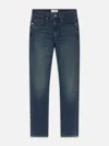 Frame Belt-loop Jeans In Blue