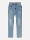 Frame Modern Straight Jeans In Blue