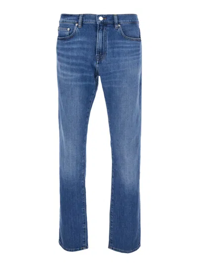 Frame Straight-leg Jeans In Blue