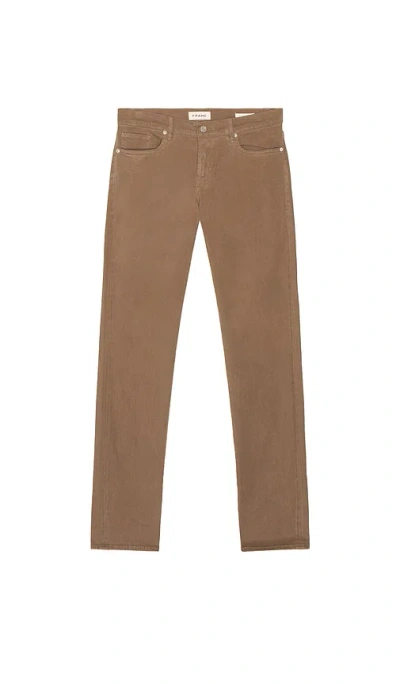 Frame L'homme Slim Jeans In Brown