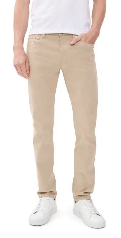 Frame L'homme Slim Jeans Dusty Beige In Brown
