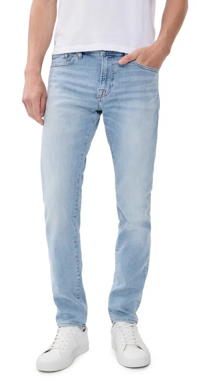 Frame L'homme Slim Jeans Suntrap In Blue