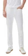 Frame L'homme Slim Jeans Whisper White In White