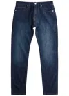 Frame Denim Modern Pacific View Straight Jean In Blue
