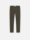 Frame L'homme Slim Twill Jeans In Green