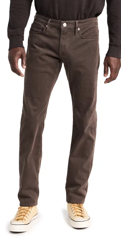 FRAME L'HOMME SLIM TWILL JEANS MOCHA