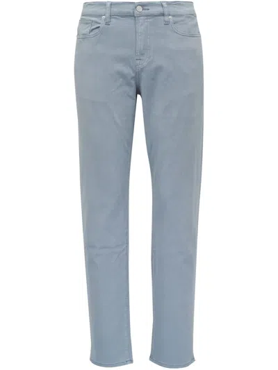 Frame L'homme Trousers In Blue