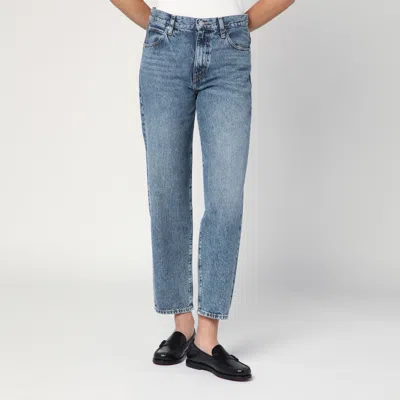 FRAME FRAME LIGHT BLUE WASHED-EFFECT JEANS