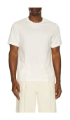 Frame Light Cotton Tee In White