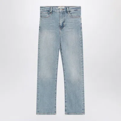 FRAME FRAME  LIGHT-WASH BLUE JEANS