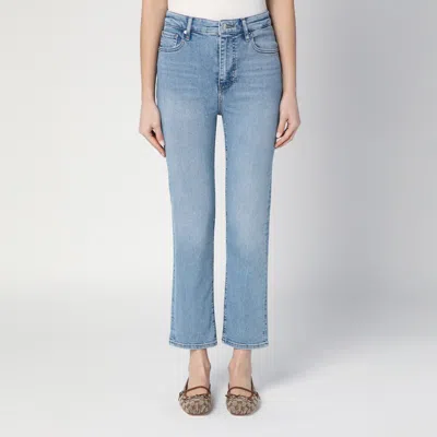 Frame Light-wash Blue Jeans In Light Blue