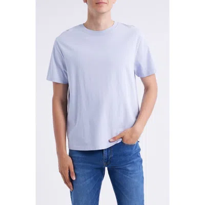Frame Cotton Jersey T-shirt In Blue