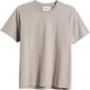 Frame Duo Fold Tee In Soft Lavender