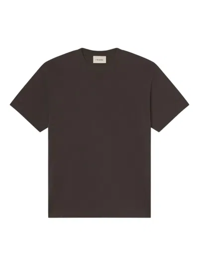 Frame Logo-embroidery T-shirt
