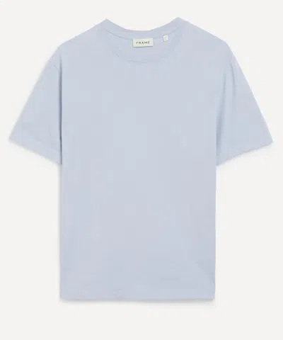 Frame Logo T-shirt In Blue