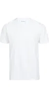 Frame Heavyweight Classic Fit Cotton T-shirt In White