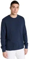 Frame Duo Fold Crew In Heather Midnight