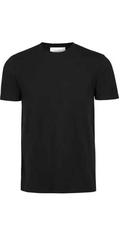 Frame Logo T-shirt Noir Cotton