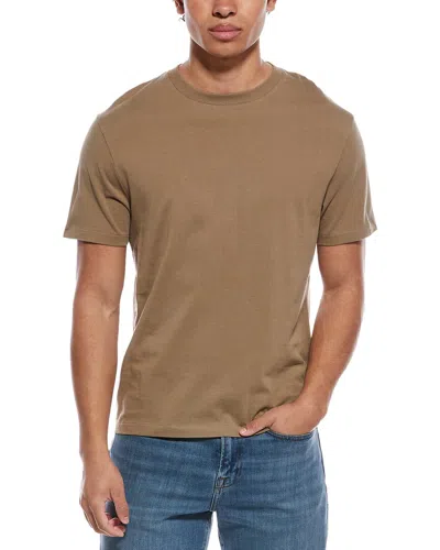 Frame Logo T-shirt In Brown