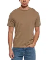Frame Logo T-shirt In Brown
