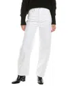 Frame Denim Long Barrel Jean In White