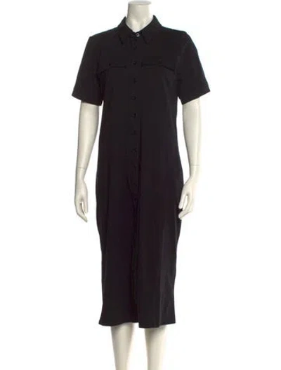 Pre-owned Frame Long Dress W/ Tags In Black