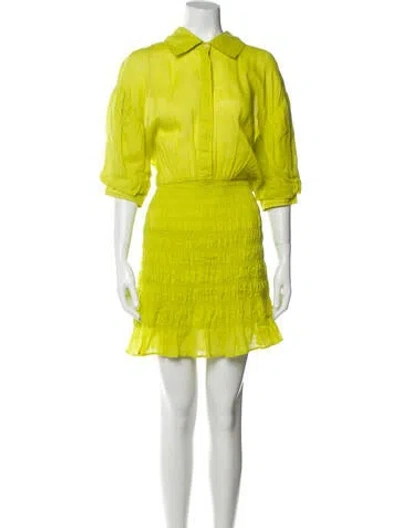 Pre-owned Frame Long Dress W/ Tags In Green