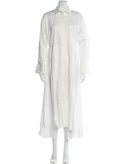 Pre-owned Frame Long Dress W/ Tags In White