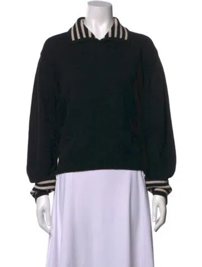 Pre-owned Frame Long Sleeve Sweatshirt In Black