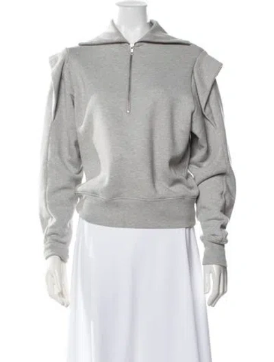 Pre-owned Frame Long Sleeve Sweatshirt In Grey
