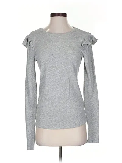 Pre-owned Frame Long Sleeve T-shirt In Gray