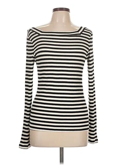 Pre-owned Frame Long Sleeve T-shirt In White