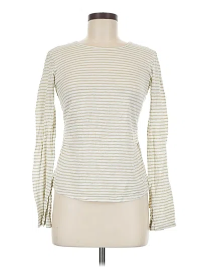 Pre-owned Frame Long Sleeve T-shirt In White