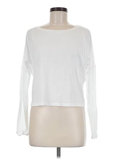Pre-owned Frame Long Sleeve T-shirt In White