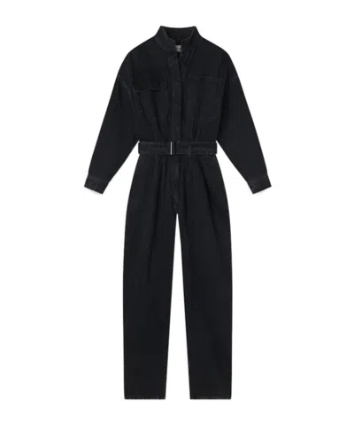 FRAME LONG-SLEEVED JUMPSUIT