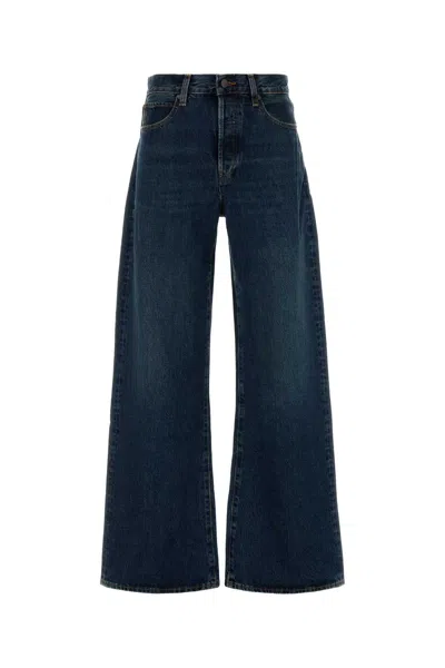 Frame Loose-fit Recycled Cotton Denim Jeans In Blue