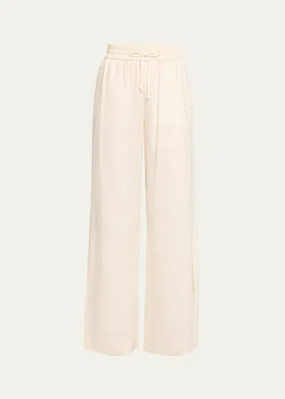 Frame Lounge Pants In Cream