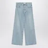 Frame Low Baggy Wide Leg Jeans In Organic Denim