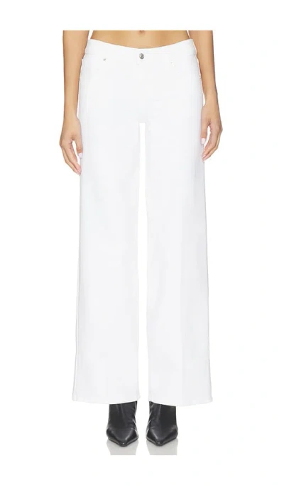 Frame Low Rise Le Slim Palazzo Jeans In White