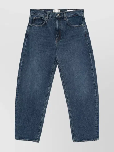 FRAME LOW SLUNG BARREL TROUSERS