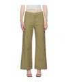 Frame Low-waist Side Pocket Jeans In Brown