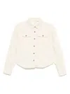 Frame Mainstay Shirt In Neutrals
