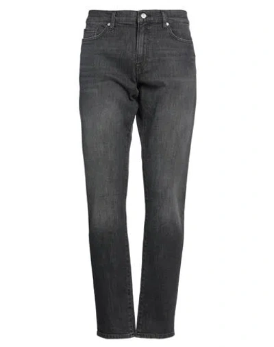 Frame Man Jeans Black Size 33 Cotton, Recycled Cotton, Recycled Polyester, Elastane