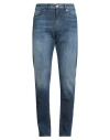 Frame Man Jeans Blue Size 33 Cotton, Polyester, Elastane In Blue