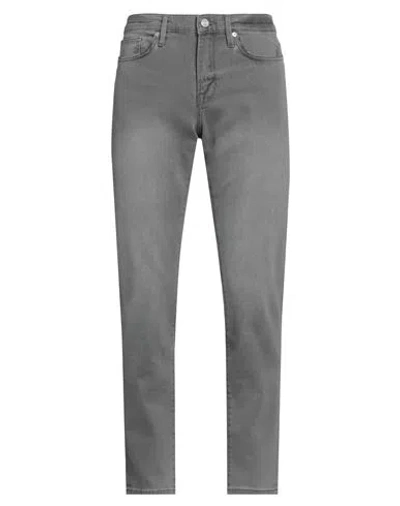 Frame Man Jeans Grey Size 33 Cotton, Polyester, Elastane